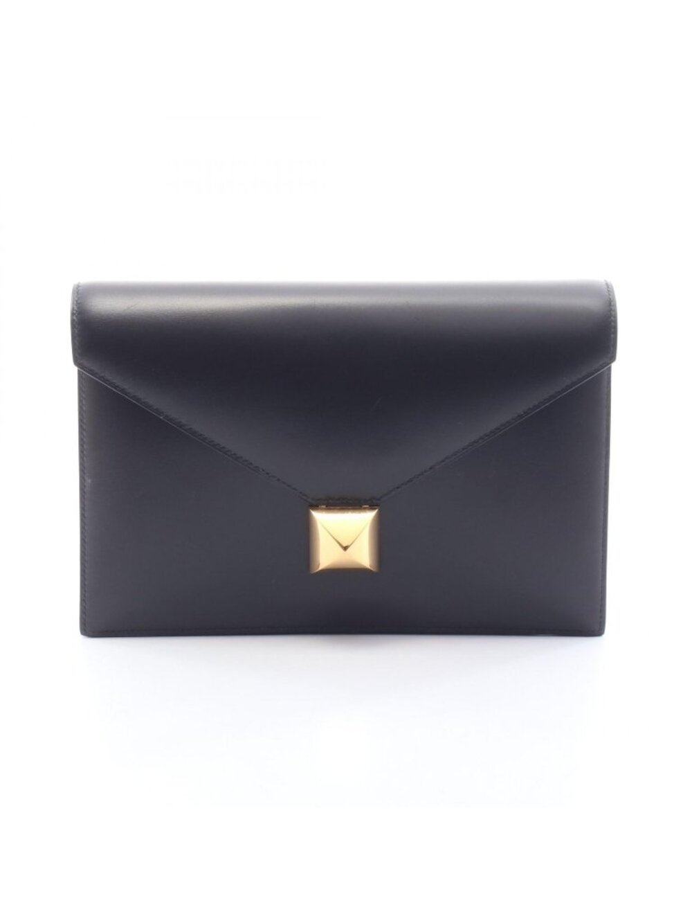 Hermes Clutch Vintage Medor Black